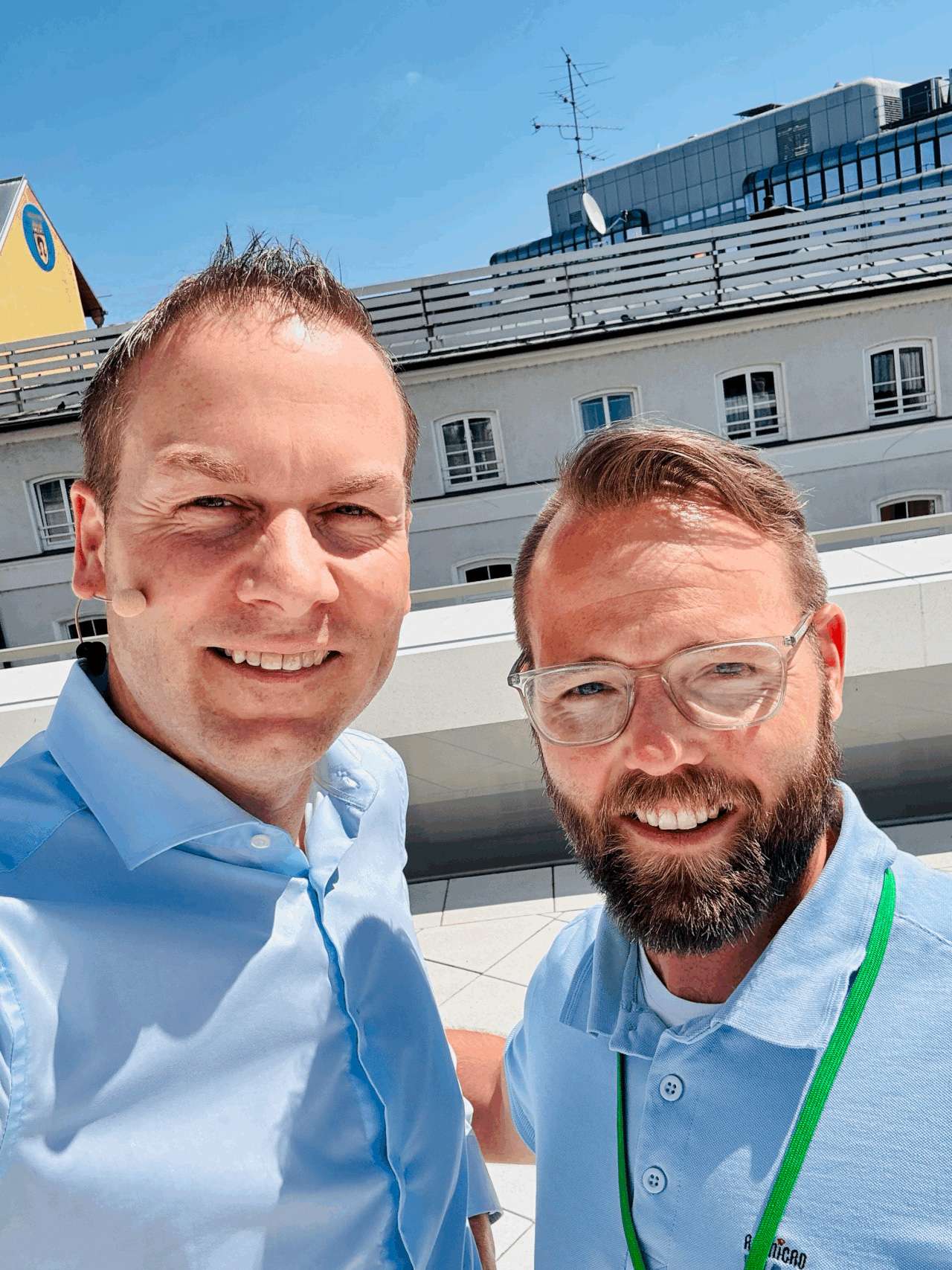 Maximilian Disque und Philip Semmelroth
